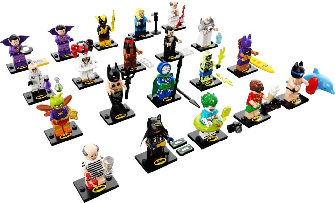 LEGO Produktset 71020-21 - LEGO Minifigures - The LEGO Batman Movie Series 2 - Complete