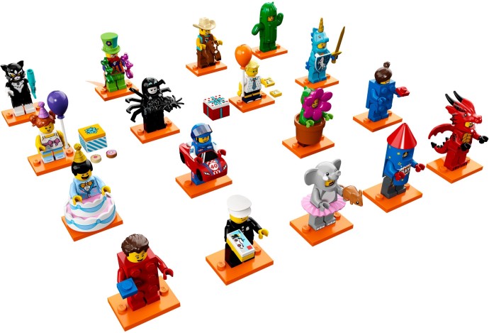LEGO Produktset 71021-18 - LEGO Minifigures - Series 18 - Complete