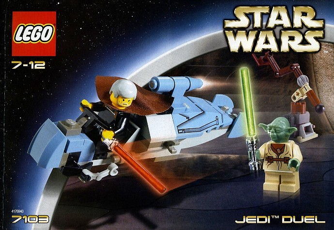 LEGO Produktset 7103-1 -  7103 - Star Wars Jedi TM Duel, 81 Teile