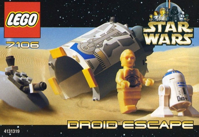 LEGO Produktset 7106-1 -  7106 - Droid Escape, 44 Teile