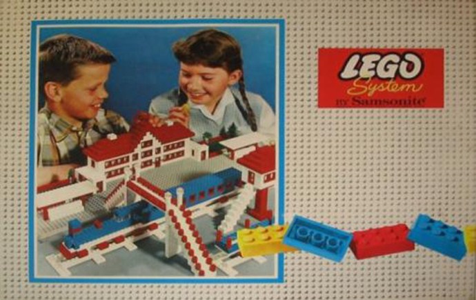 LEGO Produktset 711-2 - Large Basic Set (Flat Box)