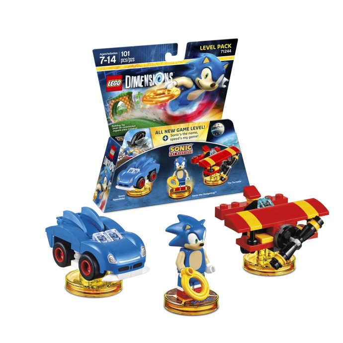 LEGO Produktset 71244-1 - Sonic the Hedgehog Level Pack