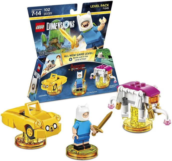 LEGO Produktset 71245-1 - Adventure Time™ Level-Paket