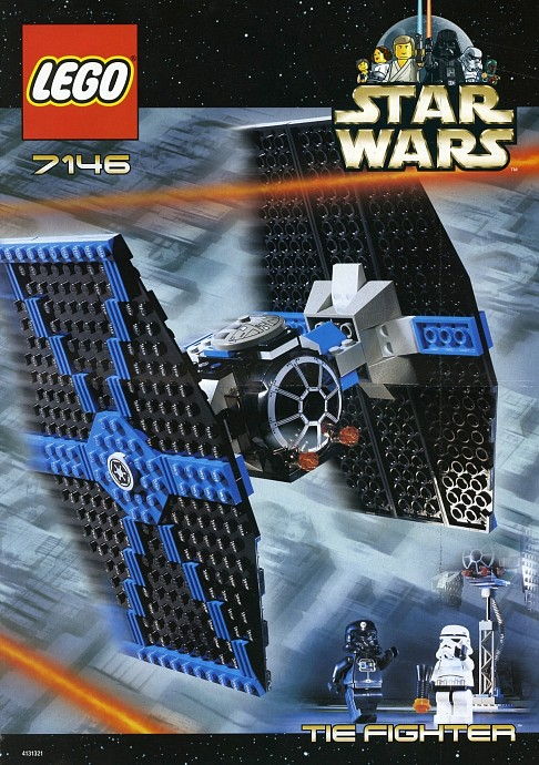 LEGO Produktset 7146-1 -  7146 - TIE Fighter, 169 Teile