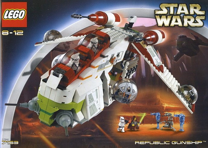 LEGO Produktset 7163-1 -  7163 - Republic Gunship TM, 686 Teile