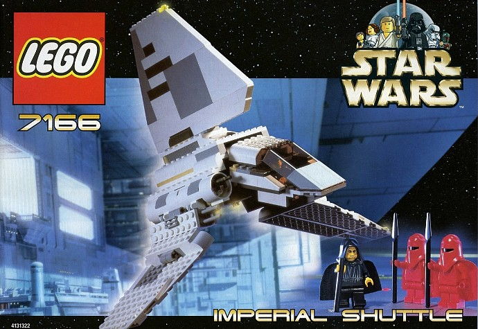 LEGO Produktset 7166-1 -  7166 - Imperial Shuttle, 234 Teile