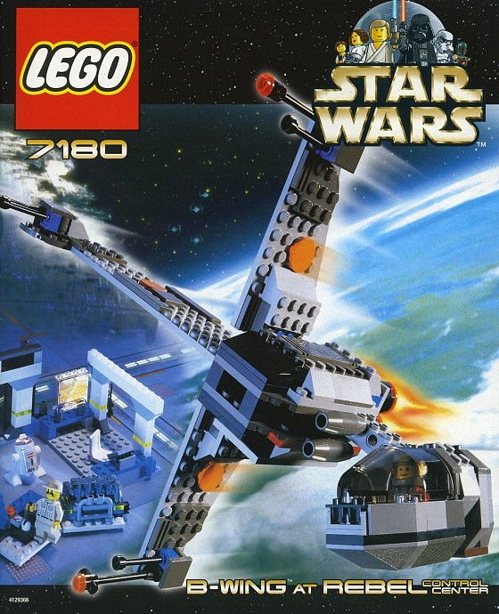 LEGO Produktset 7180-1 -  7180 Star Wars B-Wing & Rebellenkontrol.