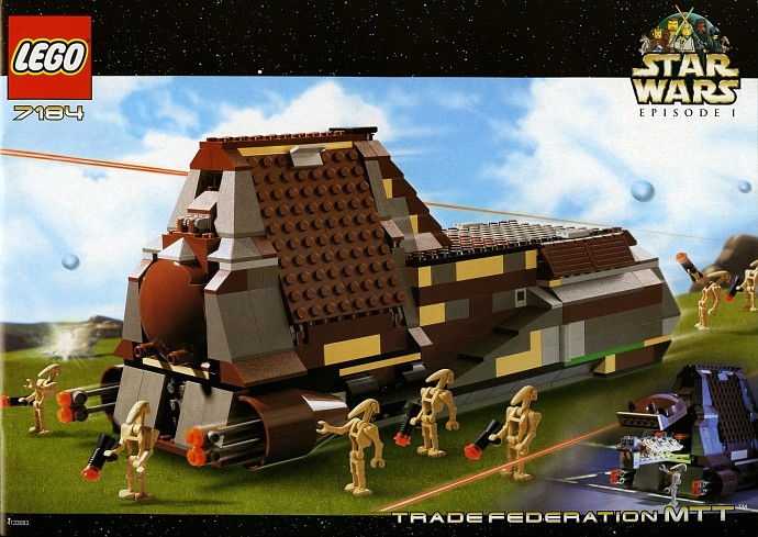 LEGO Produktset 7184-1 -  7184 - Trade Federation MTT, 466 Teile
