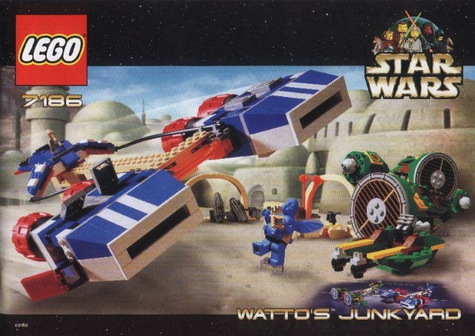 LEGO Produktset 7186-1 -  7186 WATTO´S JUNK YARD