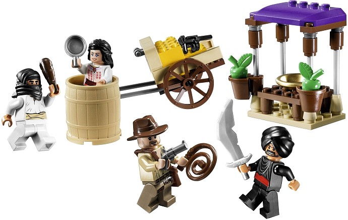 LEGO Produktset 7195-1 -  Indiana Jones 7195 - Hinterhalt in Kairo