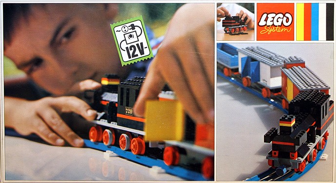 LEGO Produktset 720-2 - Train with 12V Electric Motor