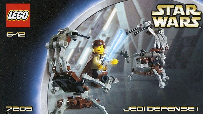 LEGO Produktset 7203-1 -  7203 - Jedi (TM) Defense I, 58 Teile