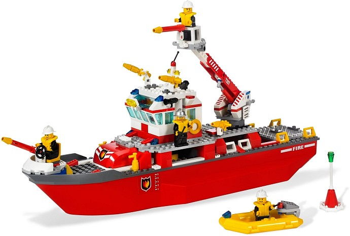 LEGO Produktset 7207-1 -  City 7207 - Feuerwehrschiff