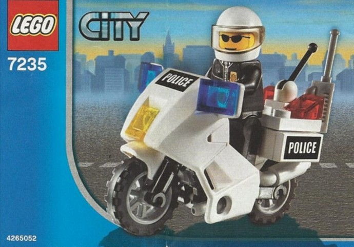 LEGO Produktset 7235-1 -  City 7235 - Polizeimotorrad