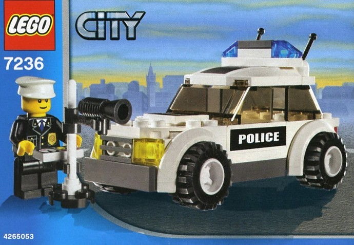 LEGO Produktset 7236-1 -  City 7236 - Streifenwagen