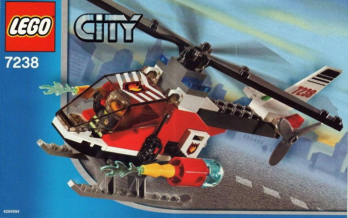 LEGO Produktset 7238-1 -  City 7238  - Feuerwehrhubschrauber