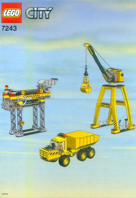 LEGO Produktset 7243-1 -  City 7243 - Baustellen-Set