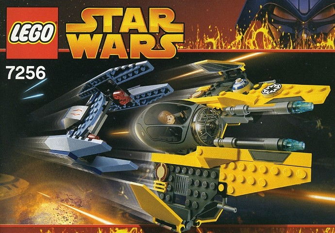 LEGO Produktset 7256-1 -  Star Wars 7256 - Jedi Starfighter & Vulture Droid