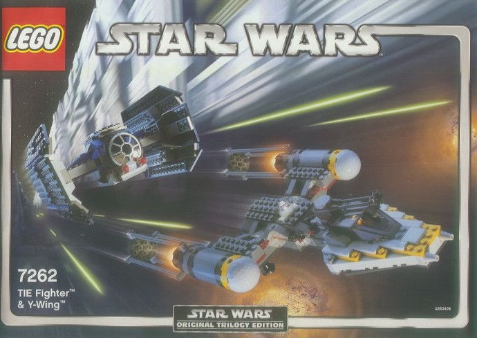 LEGO Produktset 7262-1 -  Star Wars: TIE Fighter Und Y-Wing Setzen 7262