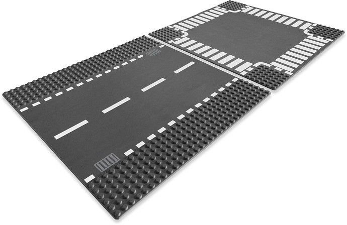 LEGO Produktset 7280-1 - Gerade Straße und Kreuzung