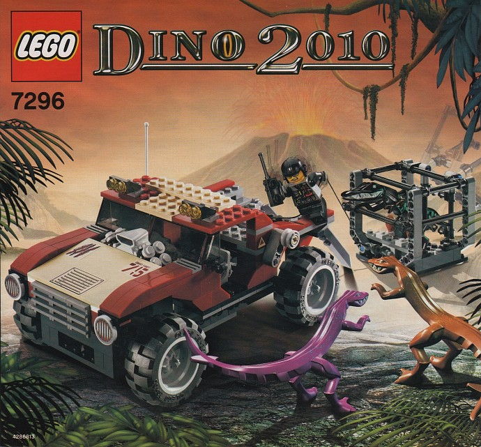 LEGO Produktset 7296-1 -  7296 - Dino Allrad Dinojäger