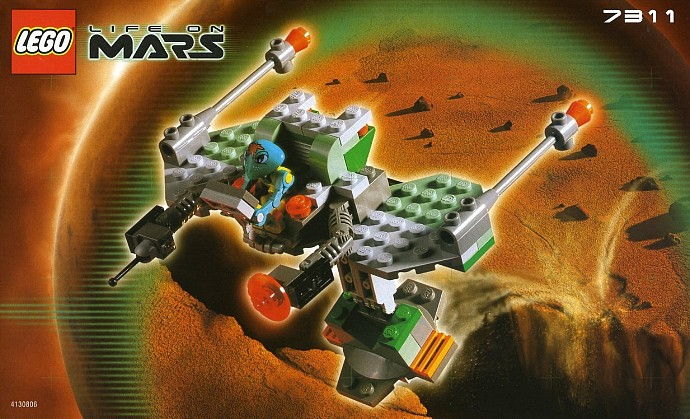 LEGO Produktset 7311-1 -  7311 Life on Mars Red Planet Cruiser