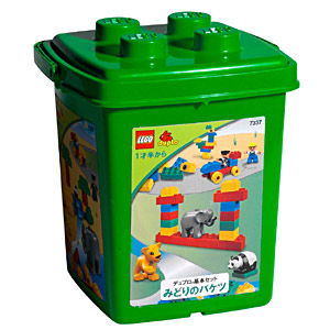 LEGO Produktset 7337-1 - Foundation Set - Green Bucket