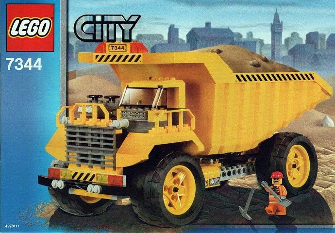 LEGO Produktset 7344-1 -  City 7344 - Kipplaster