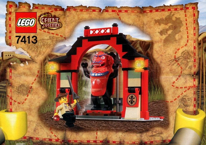 LEGO Produktset 7413-1 -  Orient Expedition 7413 - Tor des Jun-Chi