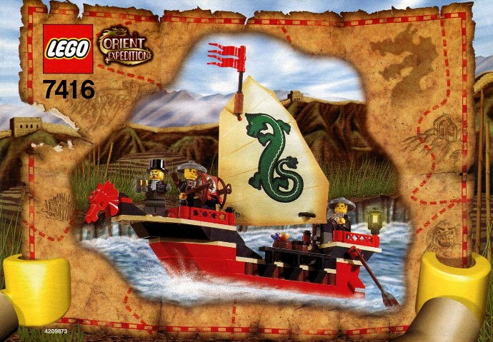 LEGO Produktset 7416-1 -  Orient Expedition 7416 - Kaiserliches Segelschiff