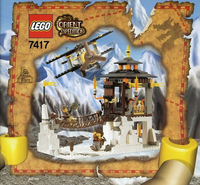 LEGO Produktset 7417-1 -  Orient Expedition 7417 - Mount Everest-Tempel