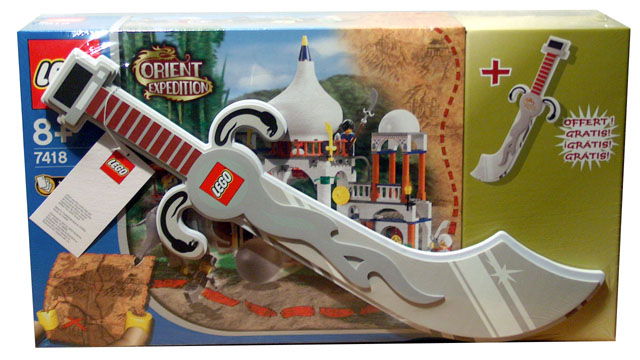 LEGO Produktset 7418-2 - Scorpion Palace and Foam Scimitar