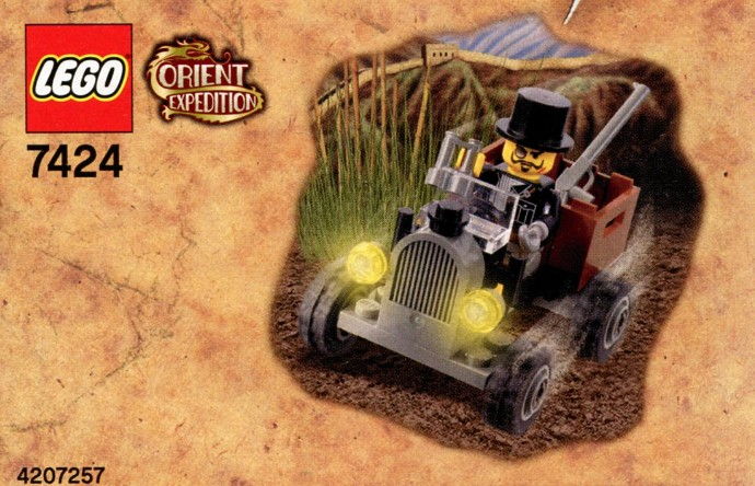 LEGO Produktset 7424-1 -  7424 Orient Expedition - Schwarze Limousine
