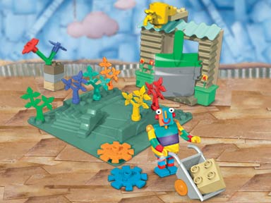 LEGO Produktset 7437-1 - Gardening with Stripy
