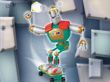 LEGO Produktset 7449-1 - Little Robots 7449