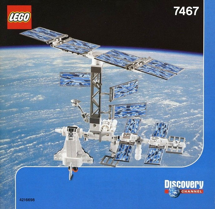 LEGO Produktset 7467-1 -  7467 - ISS Raumstation, 161 Teile