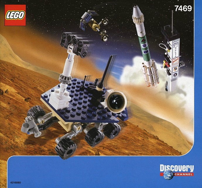 LEGO Produktset 7469-1 -  7469 - Exkursion zum Mars, 417 Teile