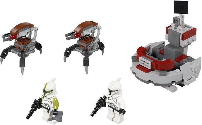 LEGO Produktset 75000-1 - Clone Troopers™ vs. Droïdekas™
