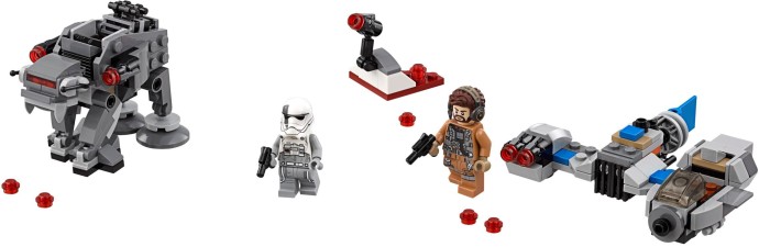 LEGO Produktset 75195-1 - Ski Speeder vs. First Order Walker Microfighters