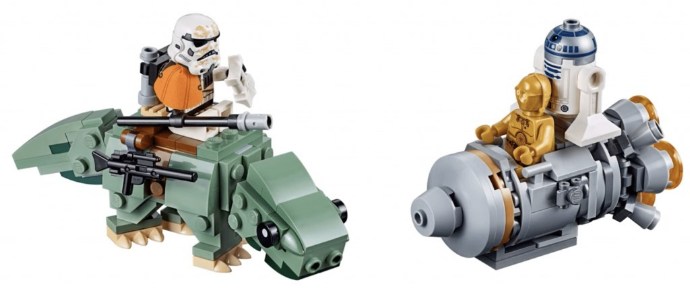 LEGO Produktset 75228-1 - Escape Pod vs. Dewback Microfighters