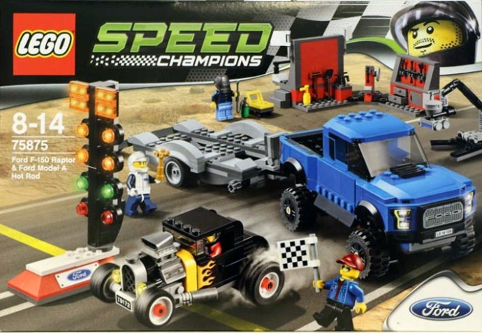 LEGO Produktset 75875-1 - Ford F-150 Raptor & Ford Model A Hot Rod