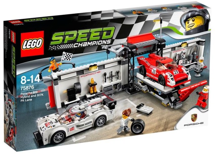 LEGO Produktset 75876-1 - Porsche 919 Hybrid and 917K Pit Lane