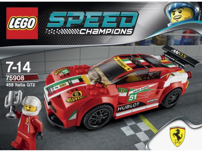 LEGO Produktset 75908-1 - 458 Italia GT2