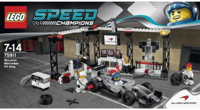 LEGO Produktset 75911-1 - McLaren Mercedes Boxenstopp