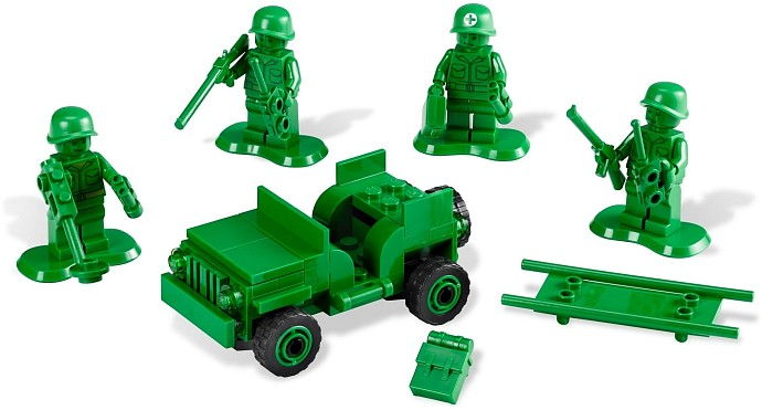 LEGO Produktset 7595-1 -  Toy Story 7595 - Grüne Plastiksoldaten