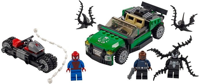 LEGO Produktset 76004-1 - Spider-Man™: Jagd im Spider-Cycle