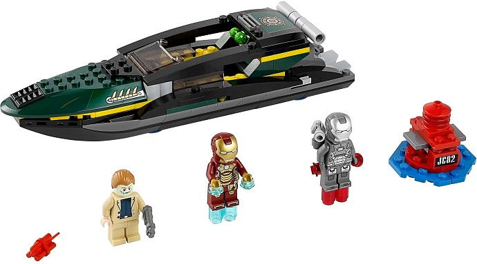 LEGO Produktset 76006-1 - Iron Man™: Extremis™-Speedboot-Einsatz