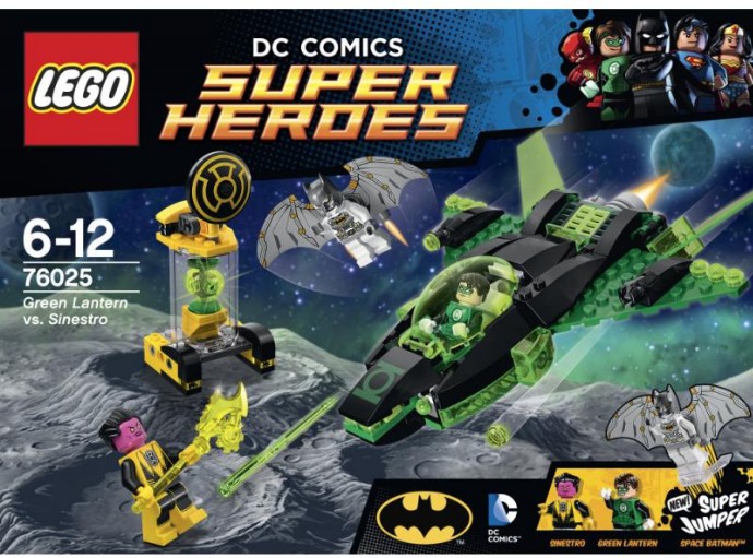 LEGO Produktset 76025-1 - Green Lantern vs. Sinestro