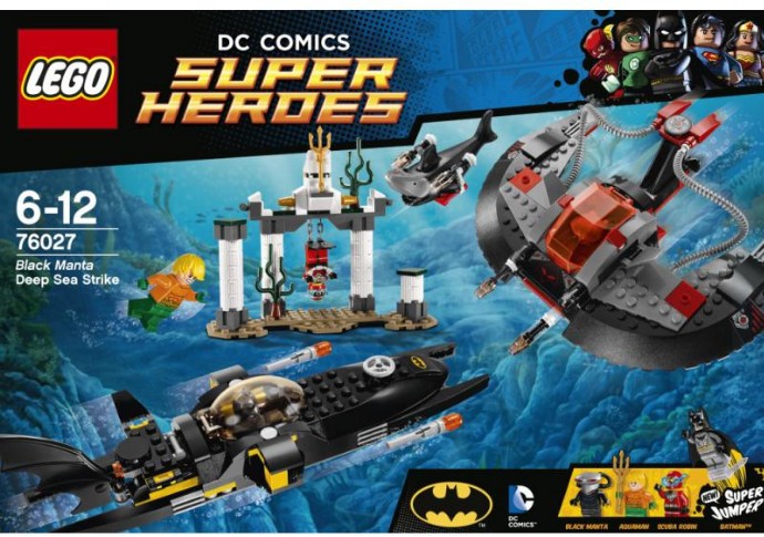 LEGO Produktset 76027-1 - Black Mantas Angriff in der Tiefsee