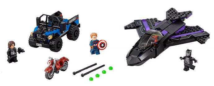 LEGO Produktset 76047-1 - Jagd auf Black Panther
